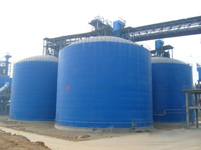 中阳水泥钢板库改造