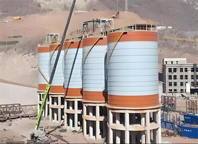 中阳高架钢板仓