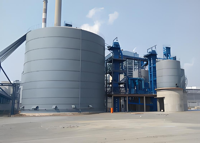 中阳1万吨钢板仓