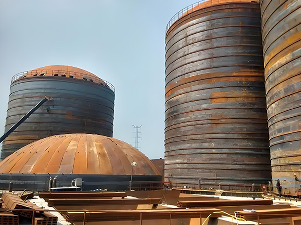 中阳焦粉钢板仓